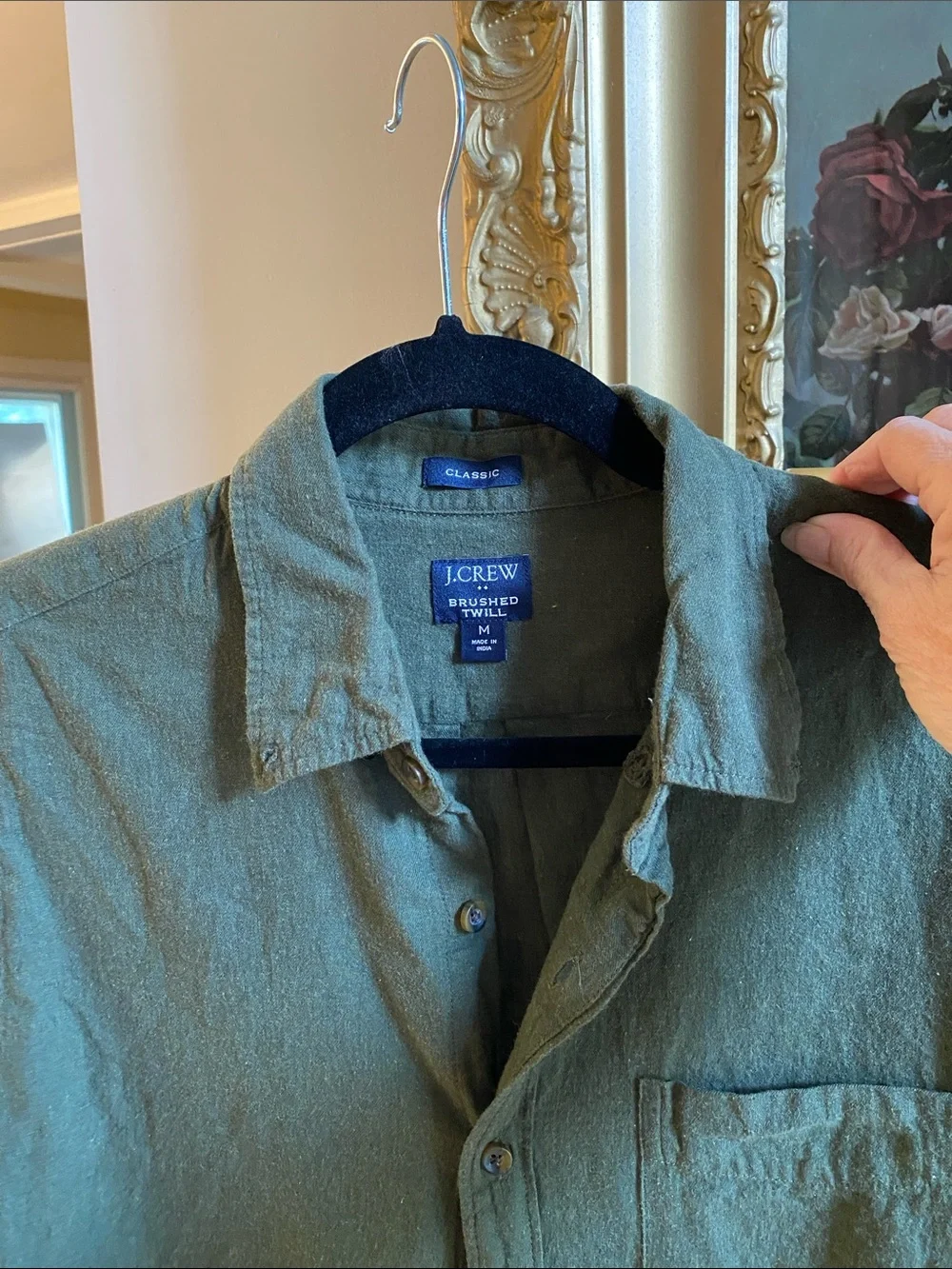 J. CREW FACTORY Brushed Twill Shirt